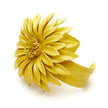 Leather Flower Cuff