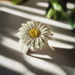 Leather Flower Cuff
