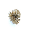 Leather Flower Ring