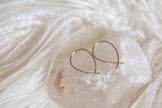 Mel drop wire earrings