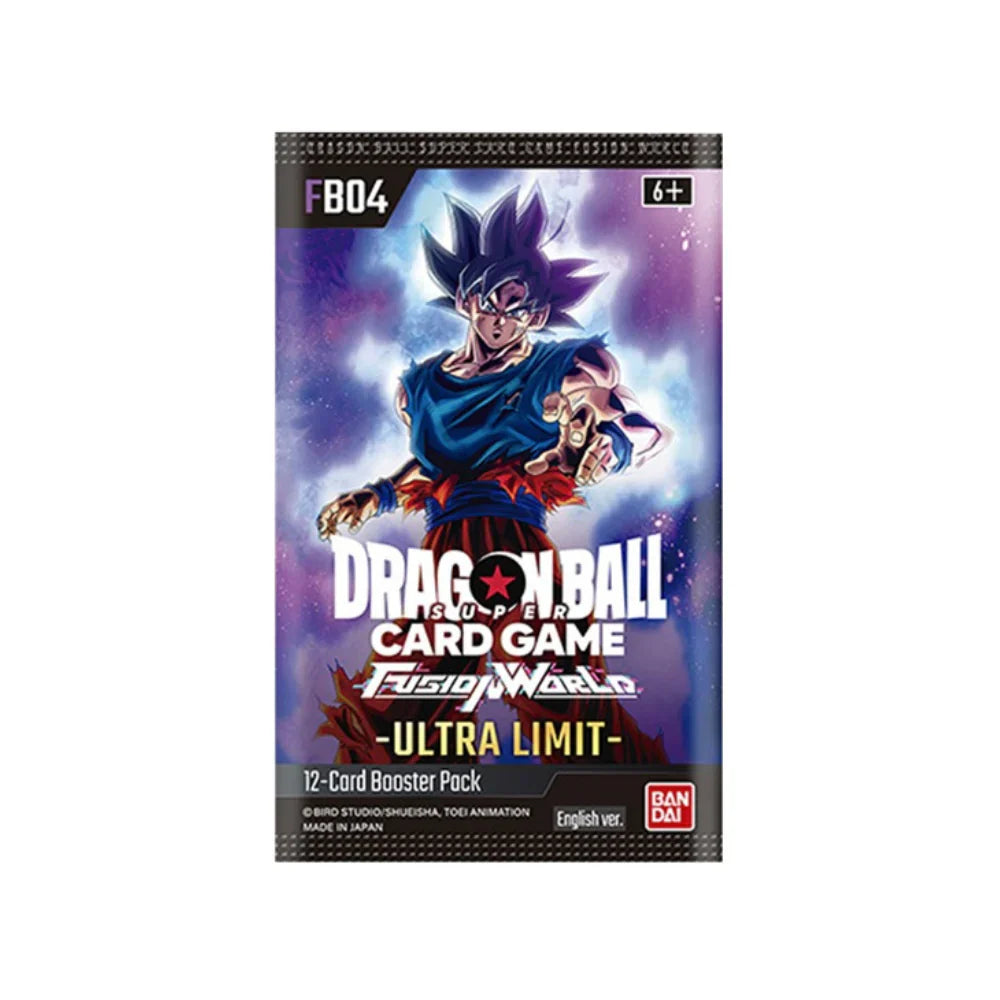 Dragon Ball Super Card Game Fusion World Booster BOX [FB04] Ultra Limit - Japanese