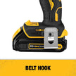 DEWALT 20V MAX* Cordless Drill/Driver Kit, Compact, 1/2-Inch with 2 Batteries - Refurbished with Dewalt Warranty - DCD708C2