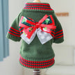Holiday Gift Box Dog Sweater | Christmas Dog Knitwear