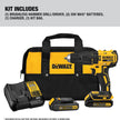 DEWALT20V MAX* Cordless Compart Hammer Drill with 2 Batteries - Refurbished with Dewalt Warranty - DCD778C2