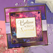 Duo Design Paper Pads - Iridescent Rainbow & Sparkling Sequins