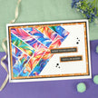 Duo Design Paper Pads - Iridescent Rainbow & Sparkling Sequins
