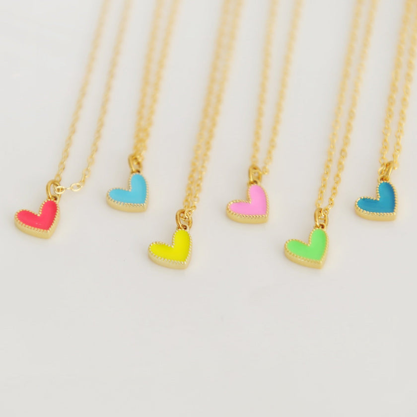 Amari Vibrant Heart Necklace