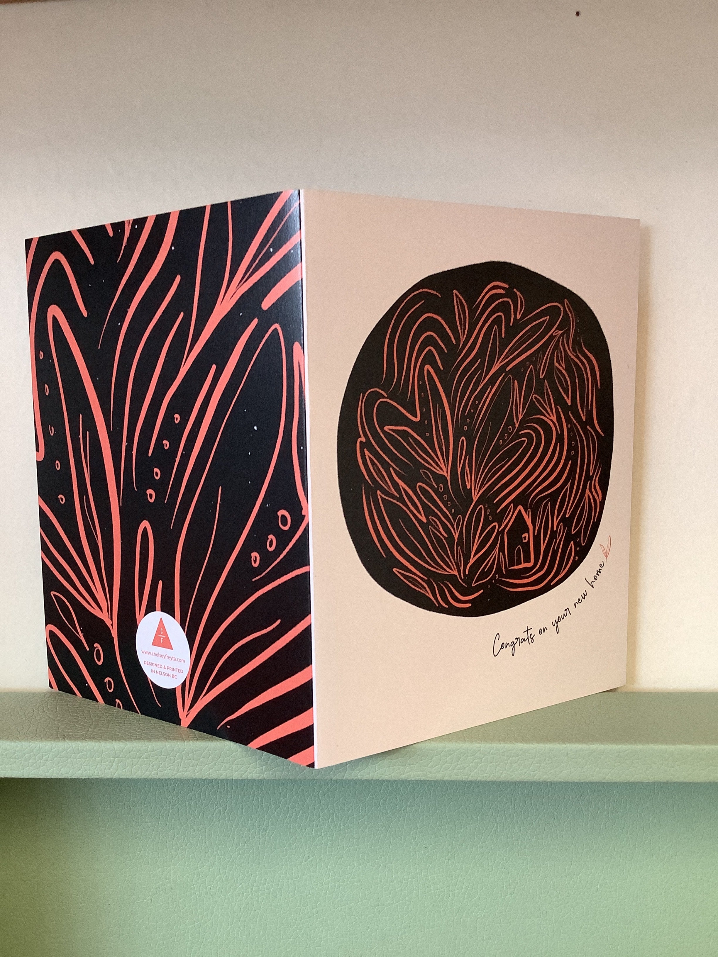 Chelsey Freyta New Home Card