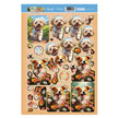 A Woofly Time Decoupage Topper Sheet