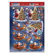 Father Christmas Fun Decoupage Topper Sheet