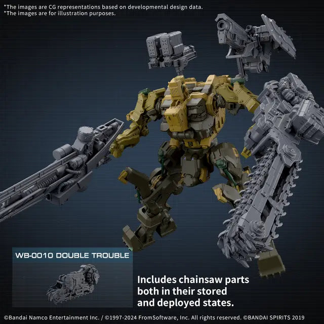 30MM Armored Core RaD CC-3000 Wrecker Milk Tooth