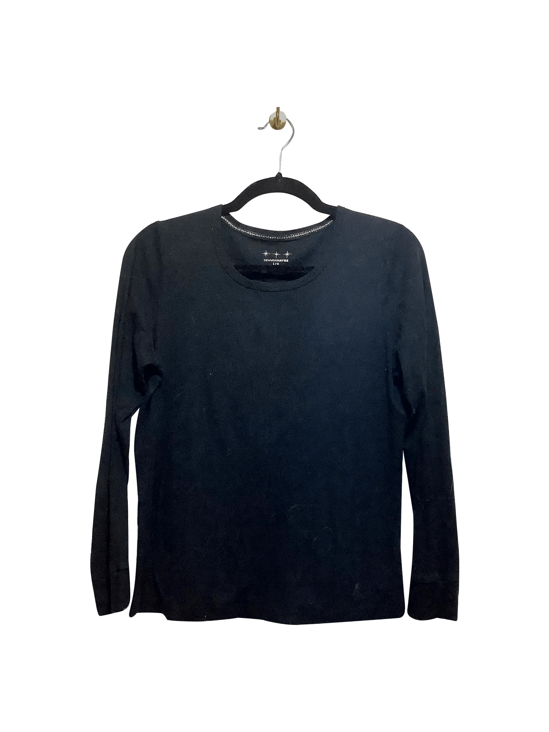 DENVER HAYES Regular fit T-shirt in Black  -  L