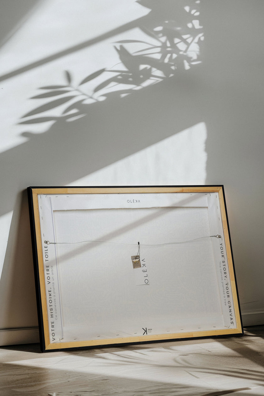 GOLDEN MAZE, Oeuvre sur toile étirée