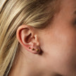 DESTINY 3-Pair Rounded Bead Classic Stud Set
