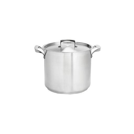 Browne - THERMALLOY Deep Stock Pot, 12qt/11.35L, 10.3x8.8