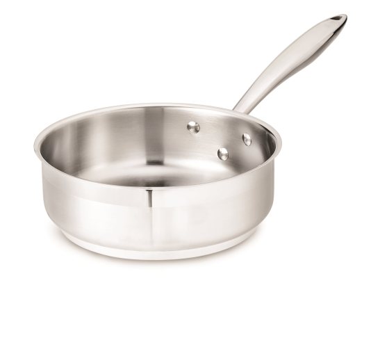 Browne - Poêle à sauté THERMALLOY, 24 cm (9,5 po), 2,9 L (3 qt), acier inoxydable