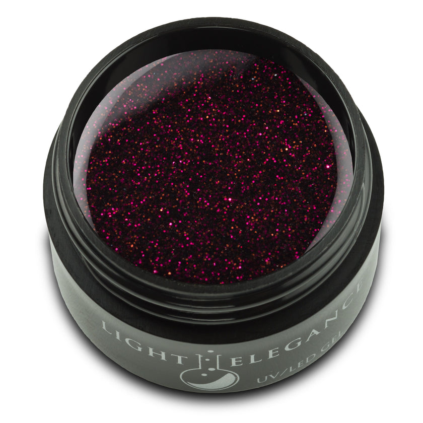 Light Elegance - Cabernet Uv/Led Glitter Gel 17Ml