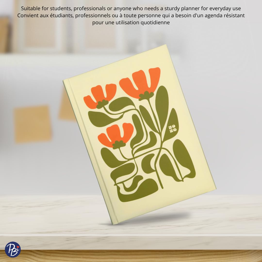 PBI - ANNUAL AGENDA 2026 - 70'S FLOWERS