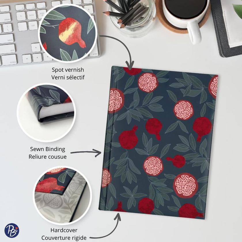 PBI - M. NOTEBOOK  -POMEGRANATE