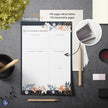 PBI - PLANNING NOTEPAD-FLOWERS