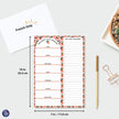 PBI - Bloc-notes de planification - Oranges