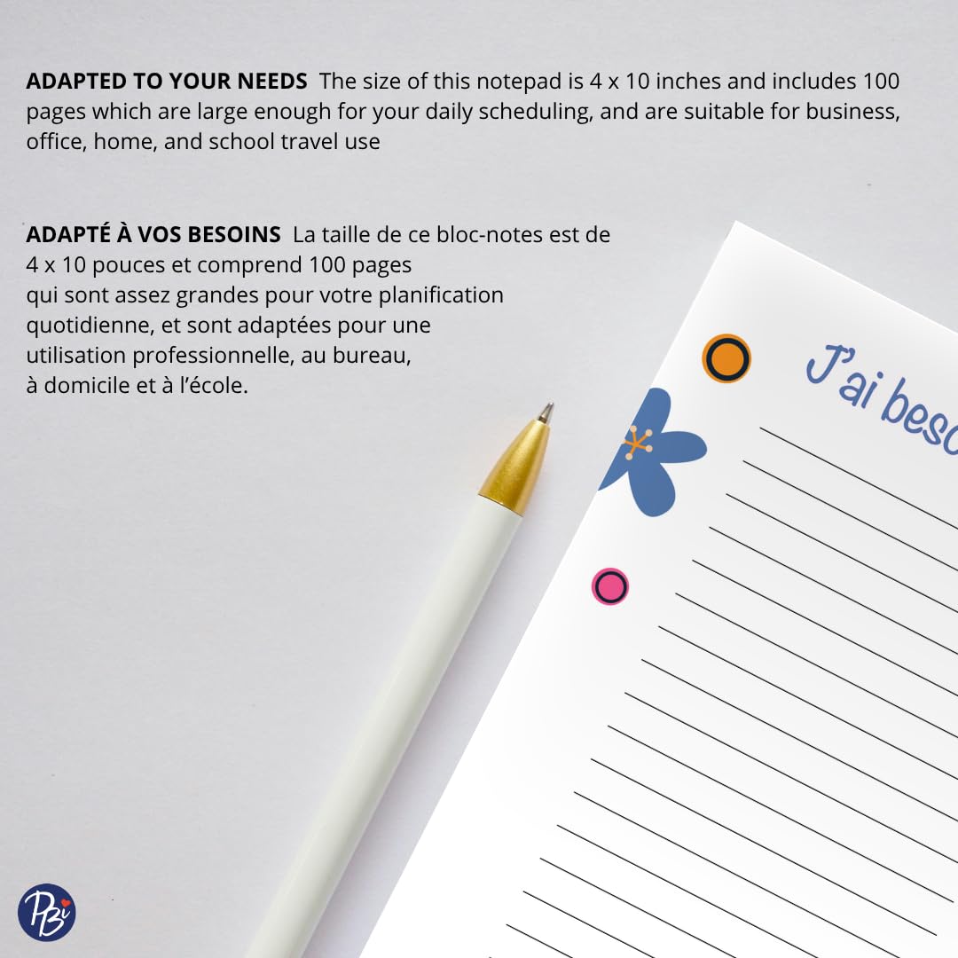 PBI - NOTEPAD- ÉPICERIE