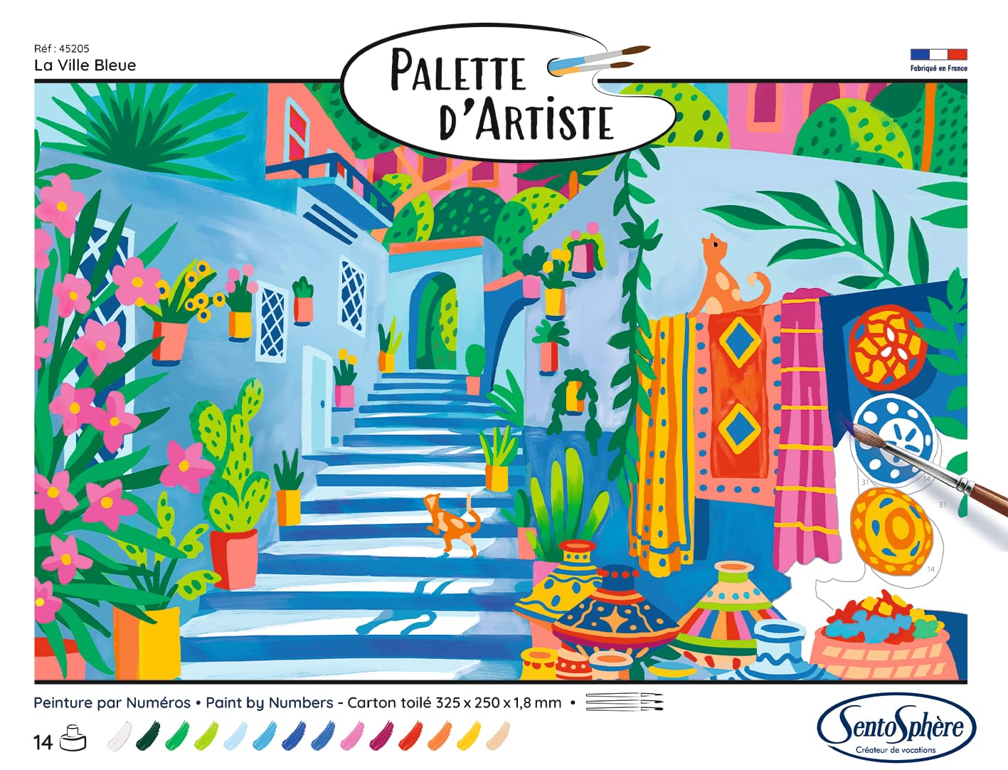 Sentosphere - ARTIST PALETTE - THE BLUE CITY