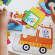 BANANA PANDA - ON-THE-GO - 20pc PUZZLE - VEHICLES (2+)