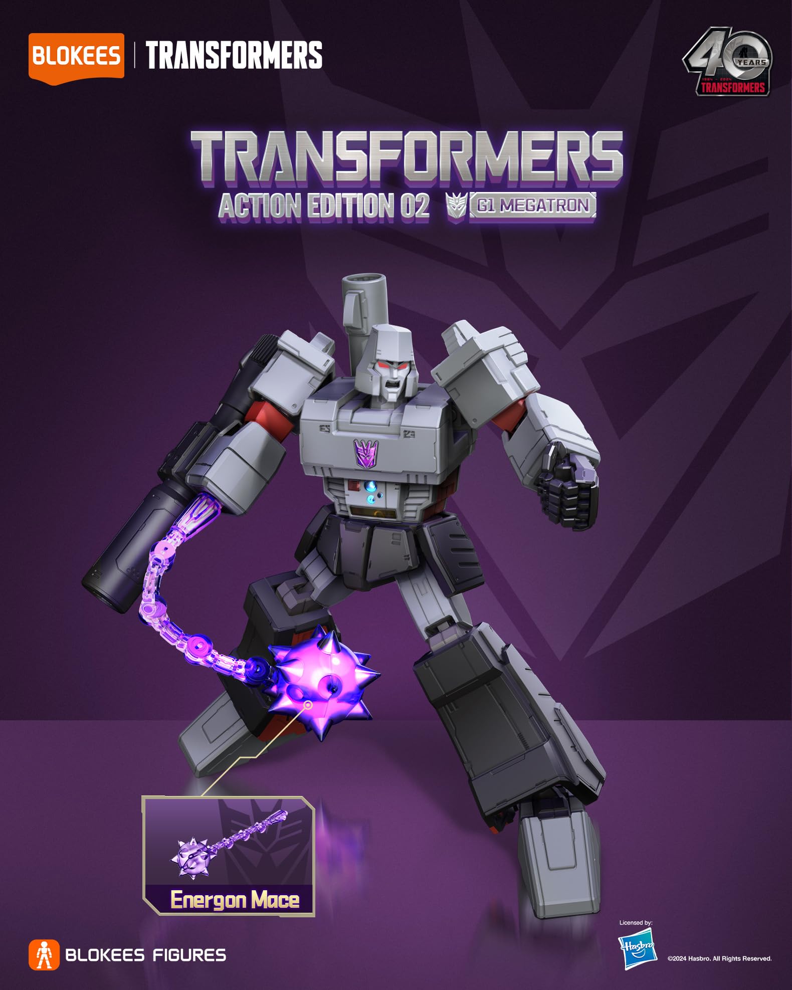 BLOKES - TRANSFORMERS - EDITION ACTION - MEGATRON