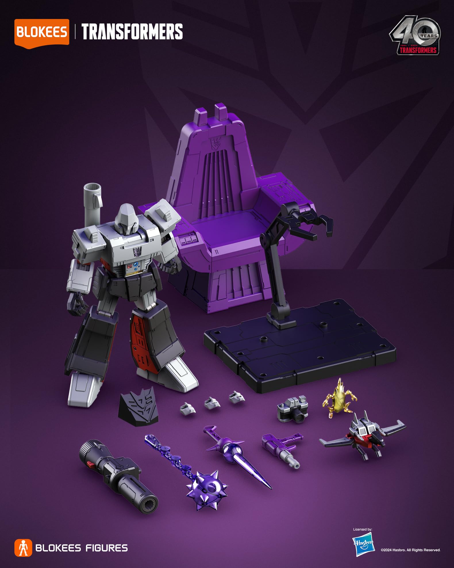 BLOKES - TRANSFORMERS - EDITION ACTION - MEGATRON