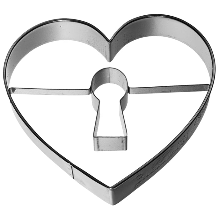 BIRKMANN - Cookie Cutter - Heart w/keyhole w/detail
