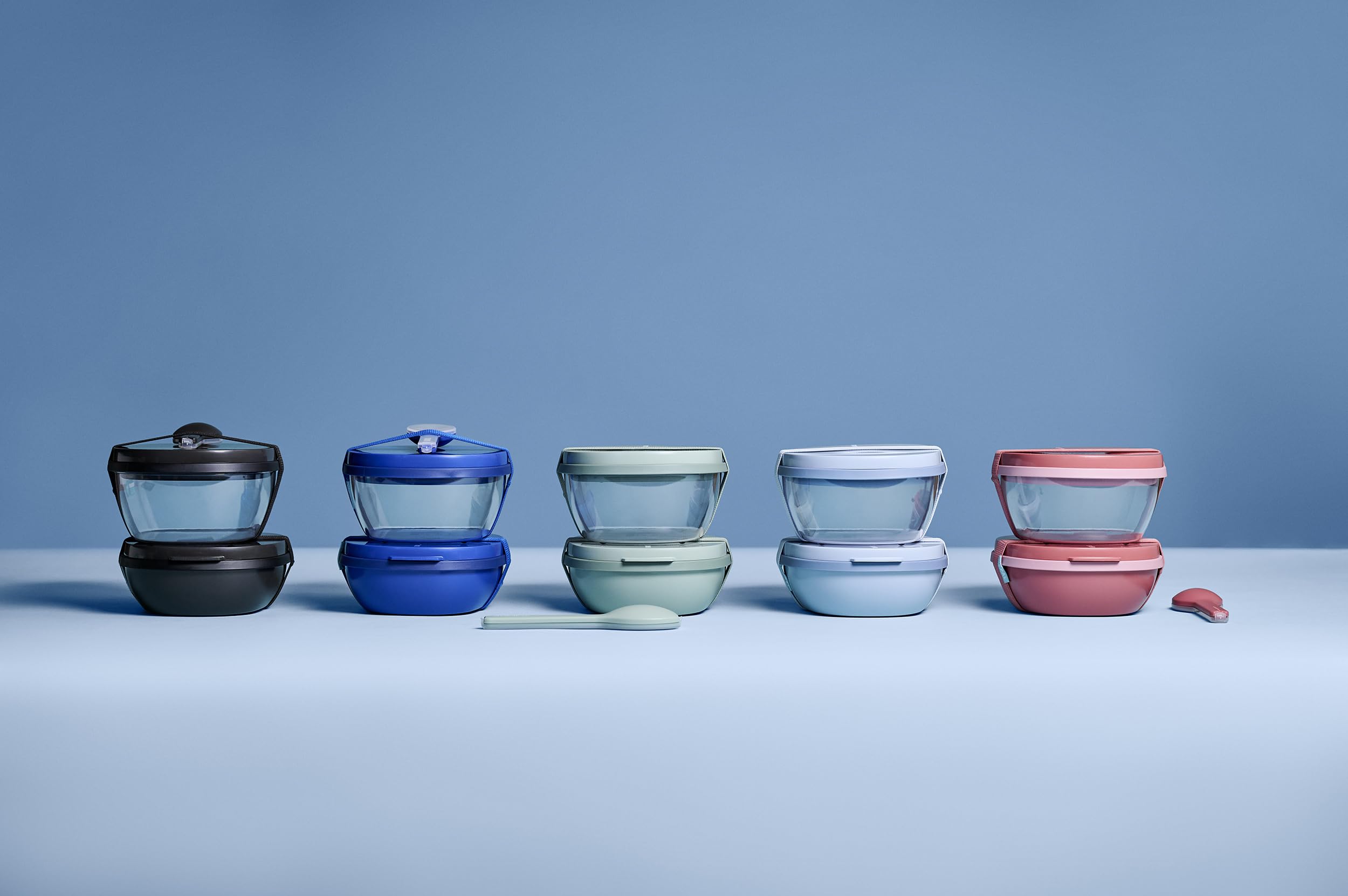 MEPAL - ELLIPSE Duo-Salad Box Nordic-Sage