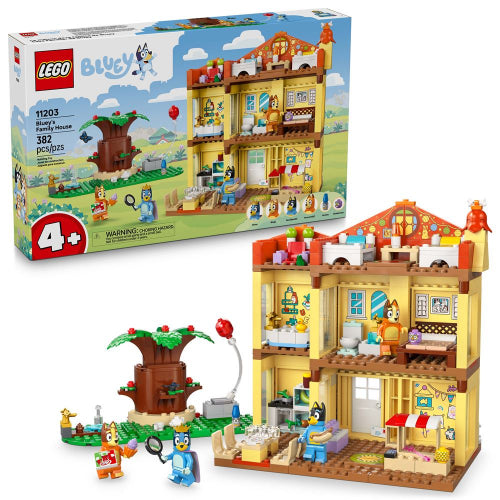 LEGO - 11203 - BLUEY - La maison de Bluey - 382 pièces