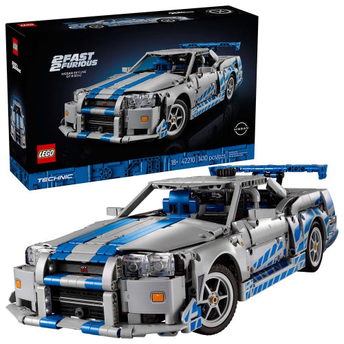 LEGO - 42210 - TECHNIC - 2 Fast 2 Furious Nissan Skyline GT-R (R34) - 1410 pièces