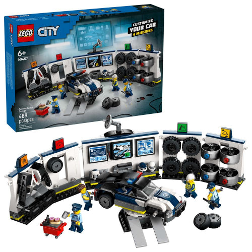 LEGO - 60457 - CITY - Custom Police Car Garage - 489pcs