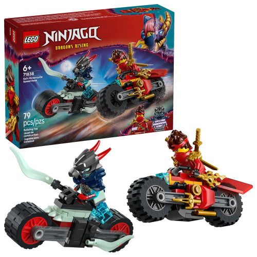 LEGO - 71838 - NINJAGO - Kai's Motorcycle Speed Race - 79pcs