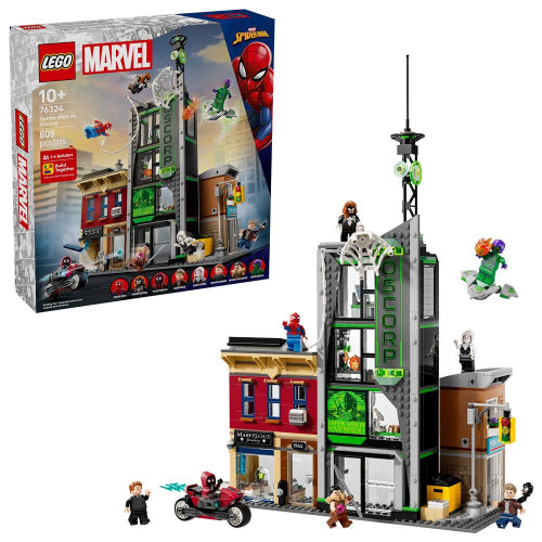 LEGO - 76324 - MARVEL - Spiderman vs Oscorp - 808pcs