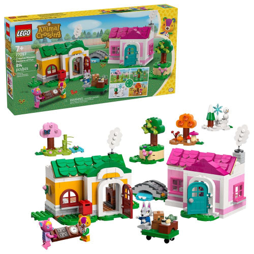 LEGO - 77057 - ANIMAL CROSSING - Creative Houses: Seasons of Fun - 814pcs