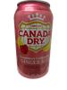 Canada Dry, édition limitée, limonade framboise, bière de gingembre en canette, 355 ml - édition canadienne