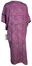 PRC6191 Avatar Long Pure Silk Kimono Sleeved Duster with Belt