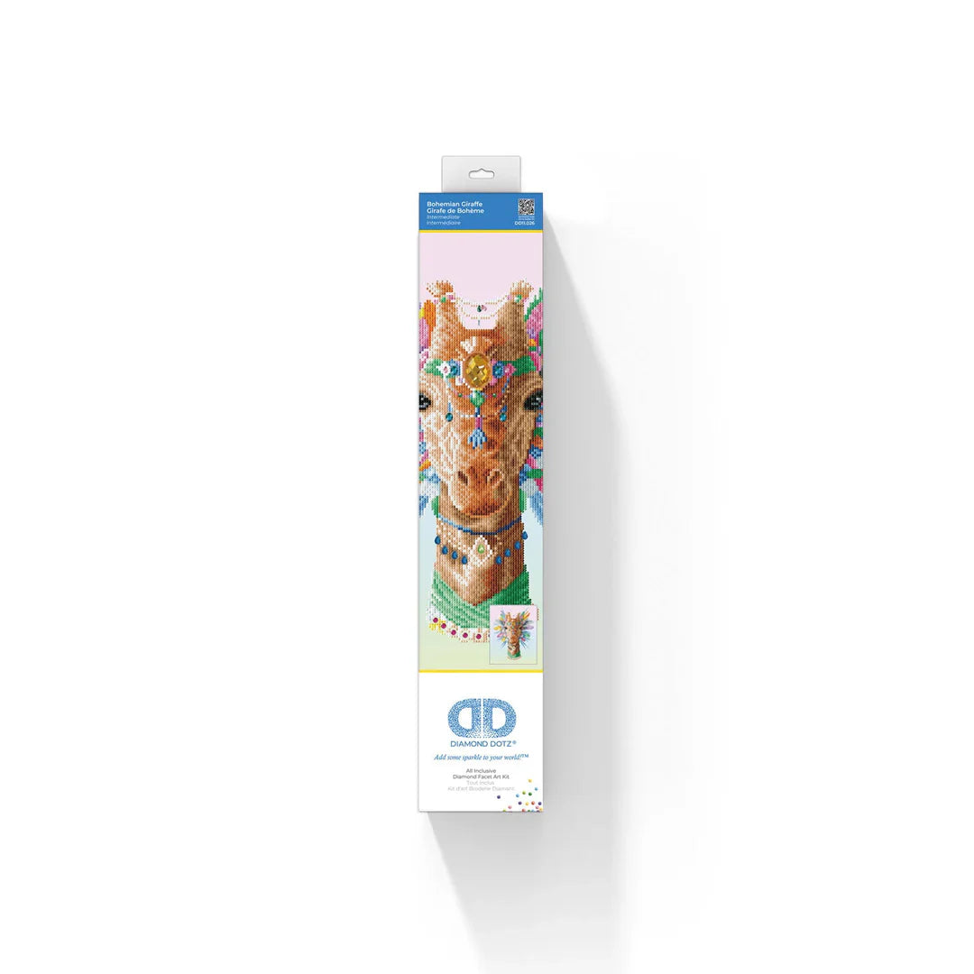 DIAMOND DOTZ - BOHEMIAN GIRAFFE (19.7