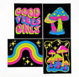 DIAMOND DOTZ - DOTZIES FLOCK - NEON GOOD VIBES