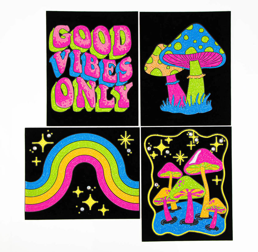 DIAMOND DOTZ - DOTZIES FLOCK - NEON GOOD VIBES