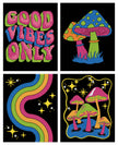 DIAMOND DOTZ - DOTZIES FLOCK - NEON GOOD VIBES