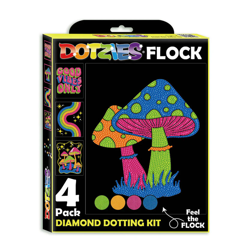 DIAMOND DOTZ - DOTZIES FLOCK - NEON GOOD VIBES