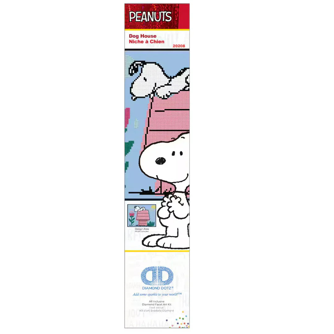 DIAMOND DOTZ - Dog House Peanuts 47.37x38.48