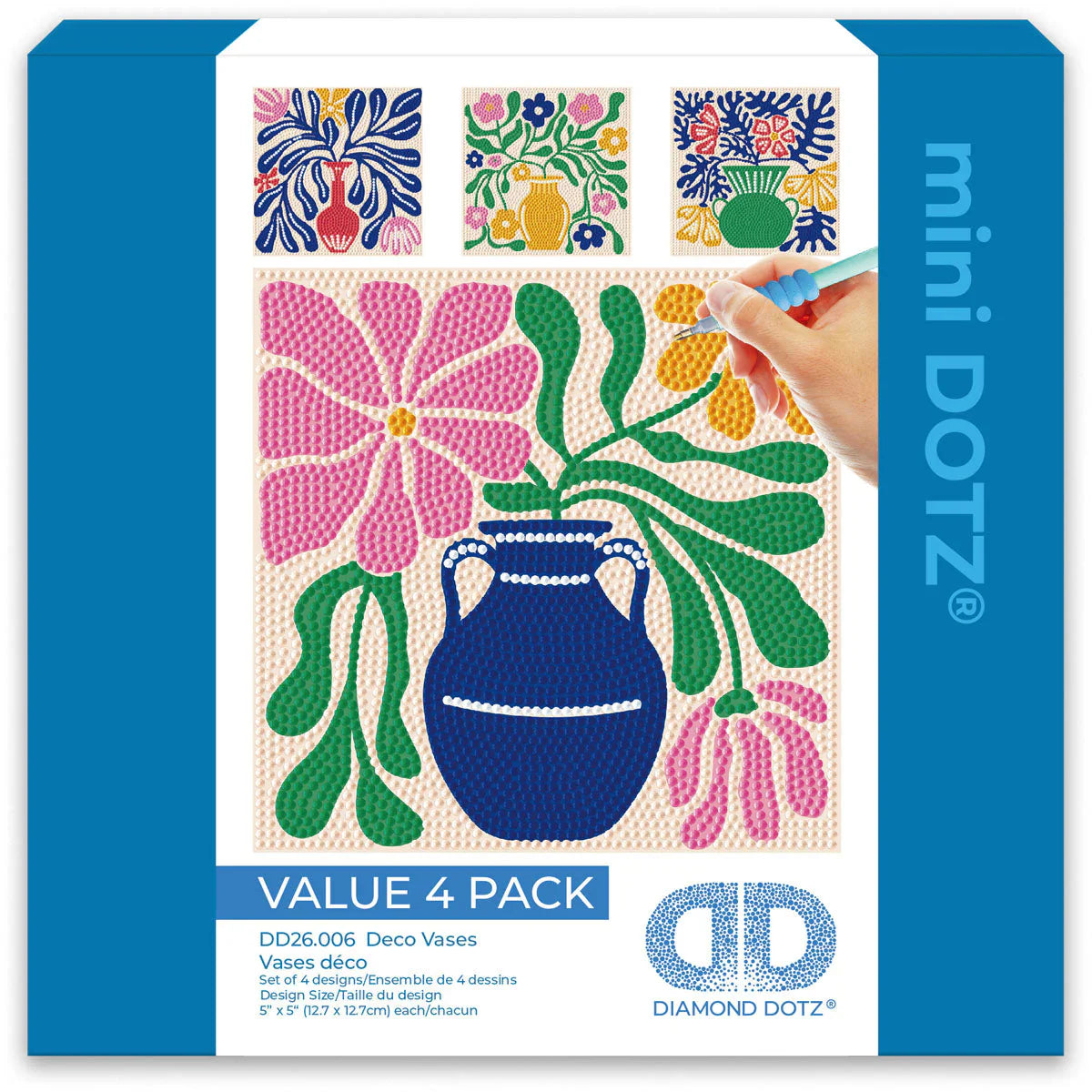 DIAMOND DOTZ - MINI DOTZ - DECO VASES