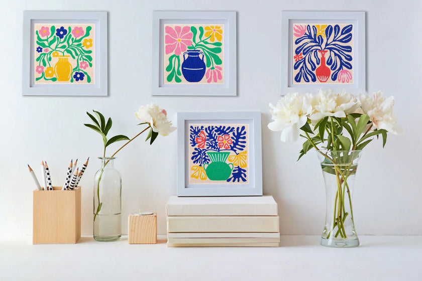 DIAMOND DOTZ - MINI DOTZ - DECO VASES