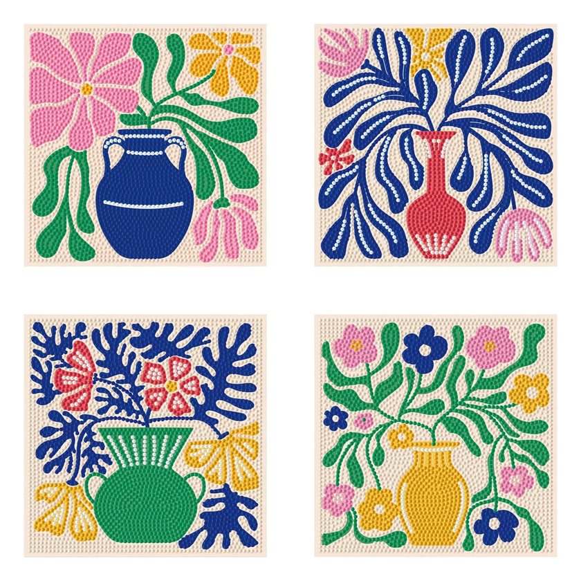 DIAMOND DOTZ - MINI DOTZ - DECO VASES