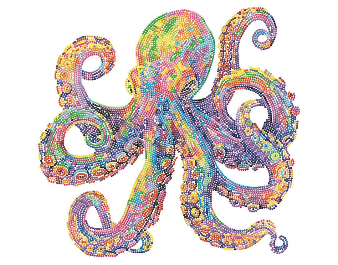 DIAMOND DOTZ - NEON OCTOPUS (17.1